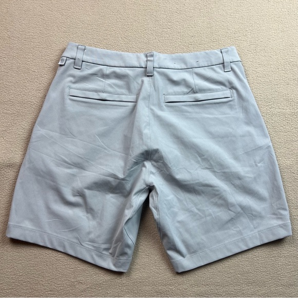 Lululemon Commission Classic Fit Shorts 7" Warpstreme Men's 30 Seal Gray EUC - Picture 5 of 8